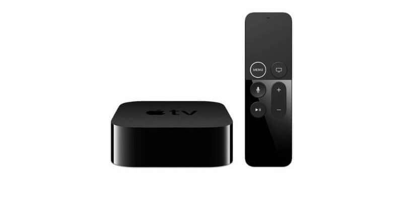 Apple tv and remote control