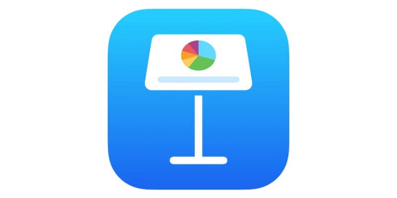 Apple's keynote app icon