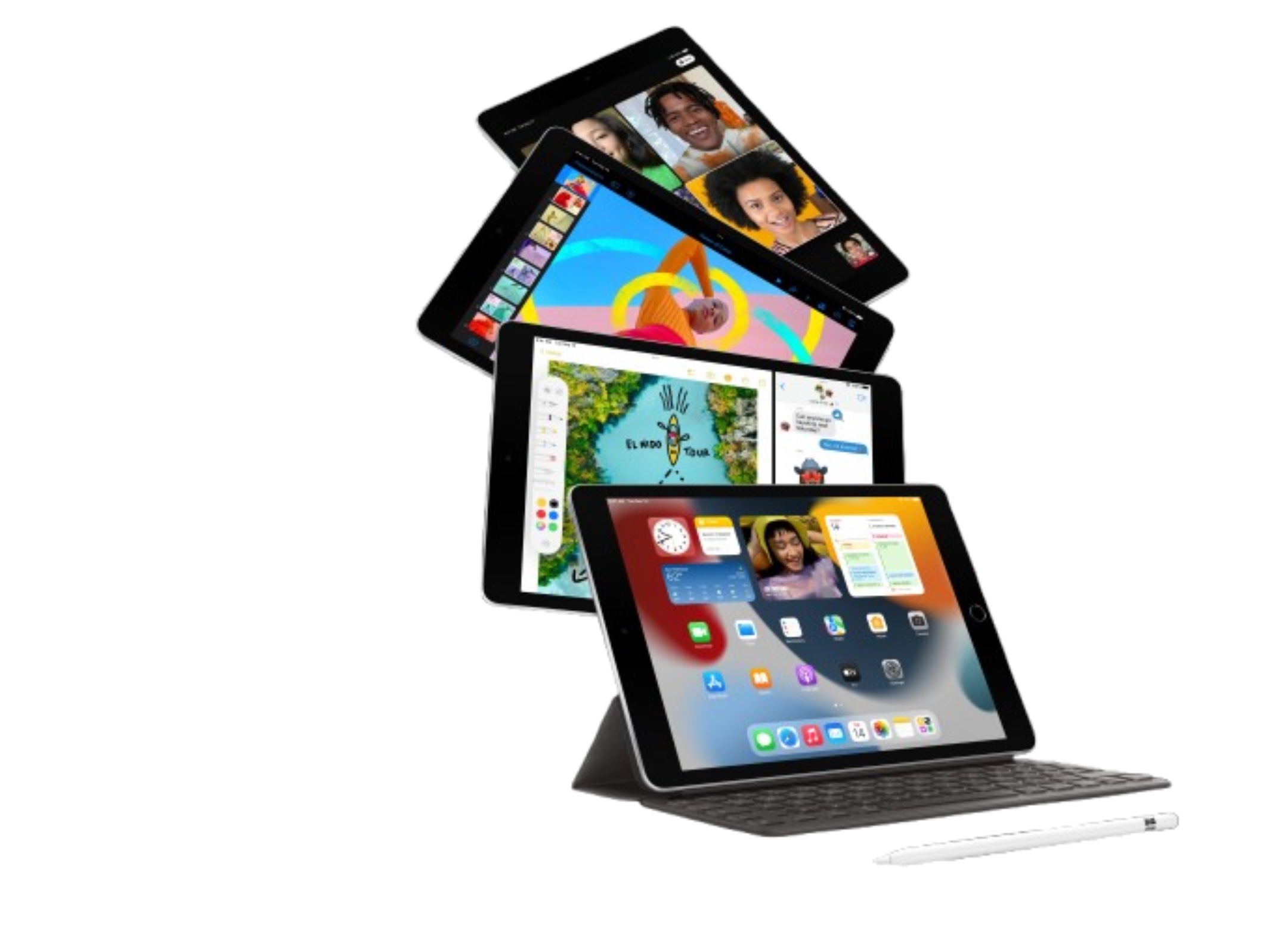 stack of ipads